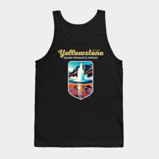 USA - NATIONAL PARK - YELLOWSTONE Grand Prismatic Spring - 1 Tank Top